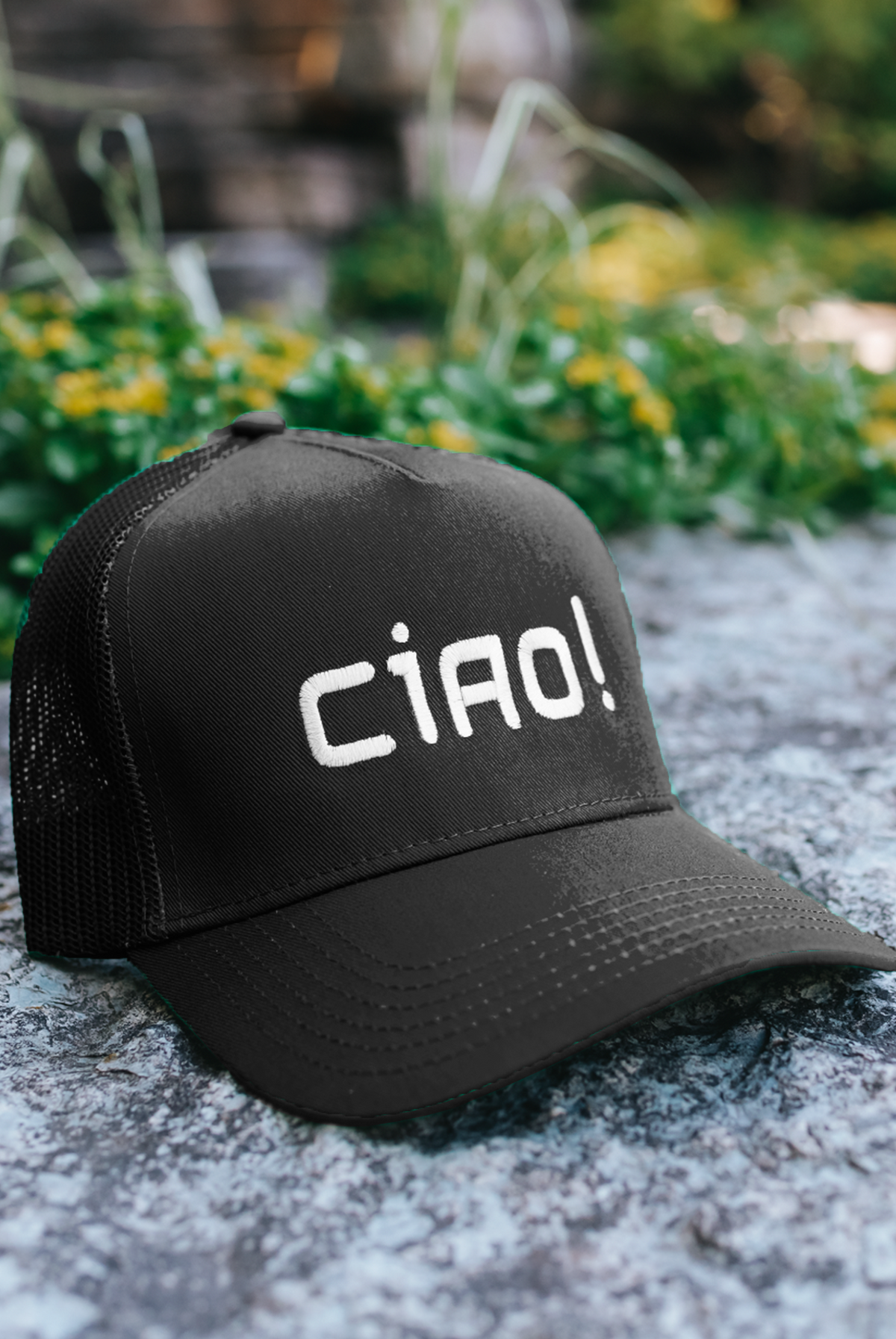 CIAO! Trucker Hat  - Black