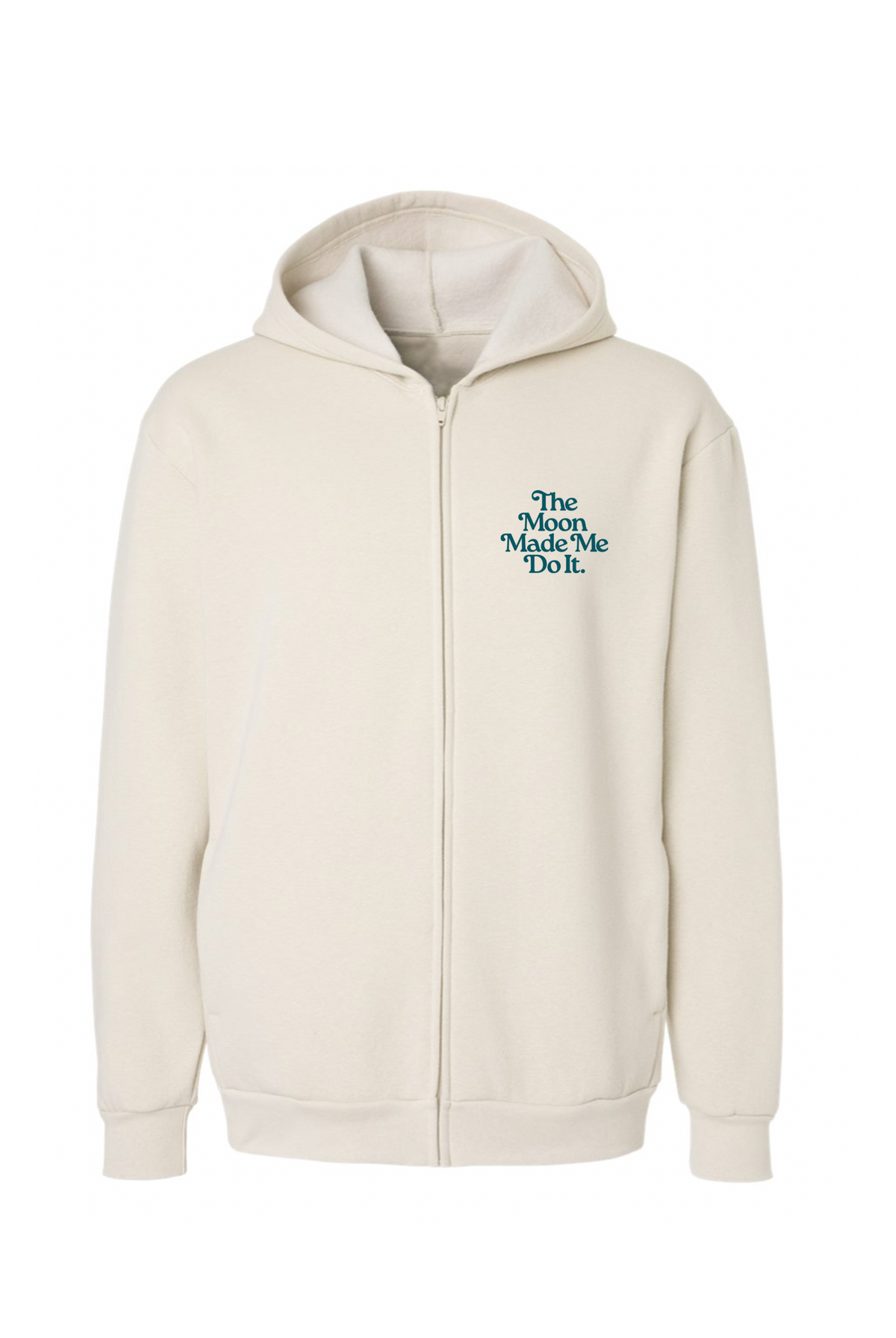 The Moon Made Me Do It - Zip Hoodie