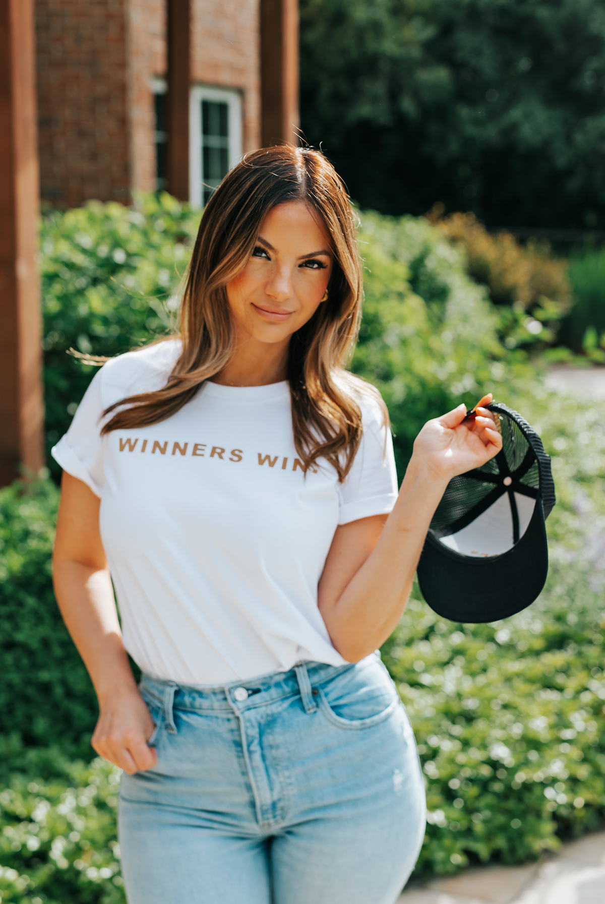 WINNERS WIN Tee Shirt - Metallic